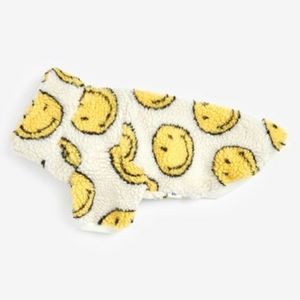 GAP x Smiley Collab Sherpa Dog Fleece Pullover